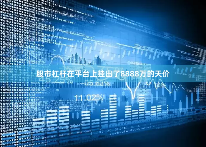 股市杠杆在平台上挂出了8888万的天价